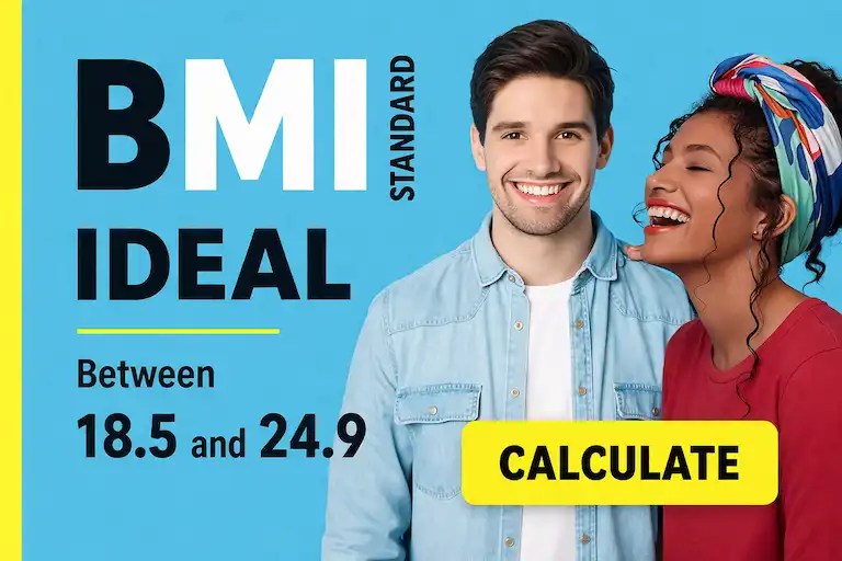 Standard BMI calculator preview